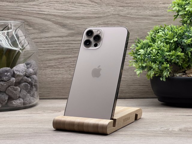 Hibátlan iPhone 12 Pro Gold 128GB 2 ÉV Garanciával Számlával 100% Akku