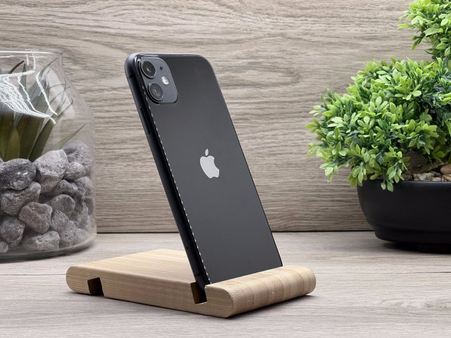 Hibátlan iPhone 11 Black 64GB 2 ÉV Garanciával Számlával 92% Akku