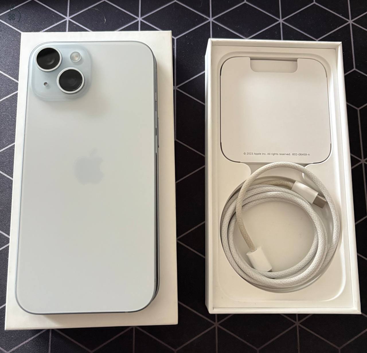 Iphone 15 Blue 128 GB 89% akku