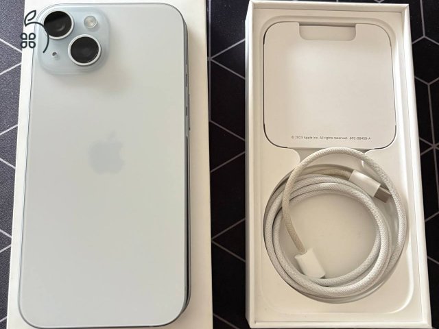 Iphone 15 Blue 128 GB 89% akku