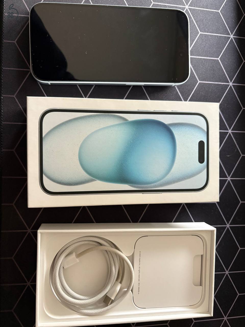Iphone 15 Blue 128 GB 89% akku
