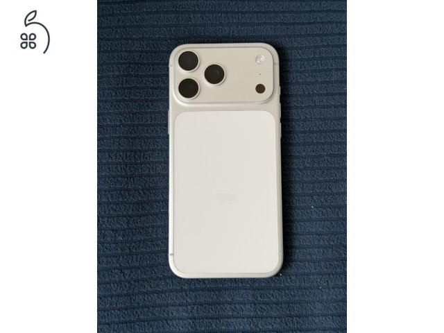 iPhone 17 Pro Max - 512 GB Silver - kártyafüggetlen - akku: 30 ciklus