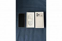 iPhone 17 Pro Max - 512 GB Silver - kártyafüggetlen - akku: 30 ciklus