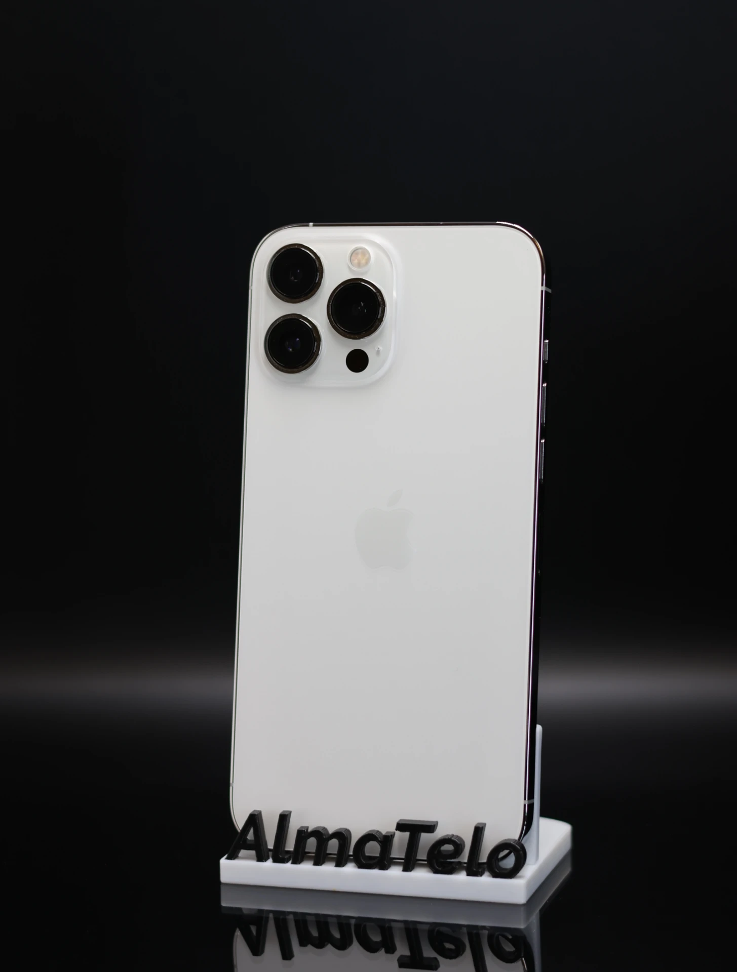 Apple iPhone 13 Pro Max 128 GB Silver 100% akku - 12 HÓ GARANCIA