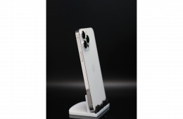 Apple iPhone 13 Pro Max 128 GB Silver 100% akku - 12 HÓ GARANCIA