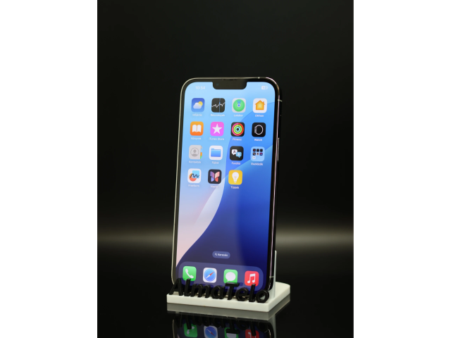 Apple iPhone 13 Pro Max 128 GB Silver 100% akku - 12 HÓ GARANCIA