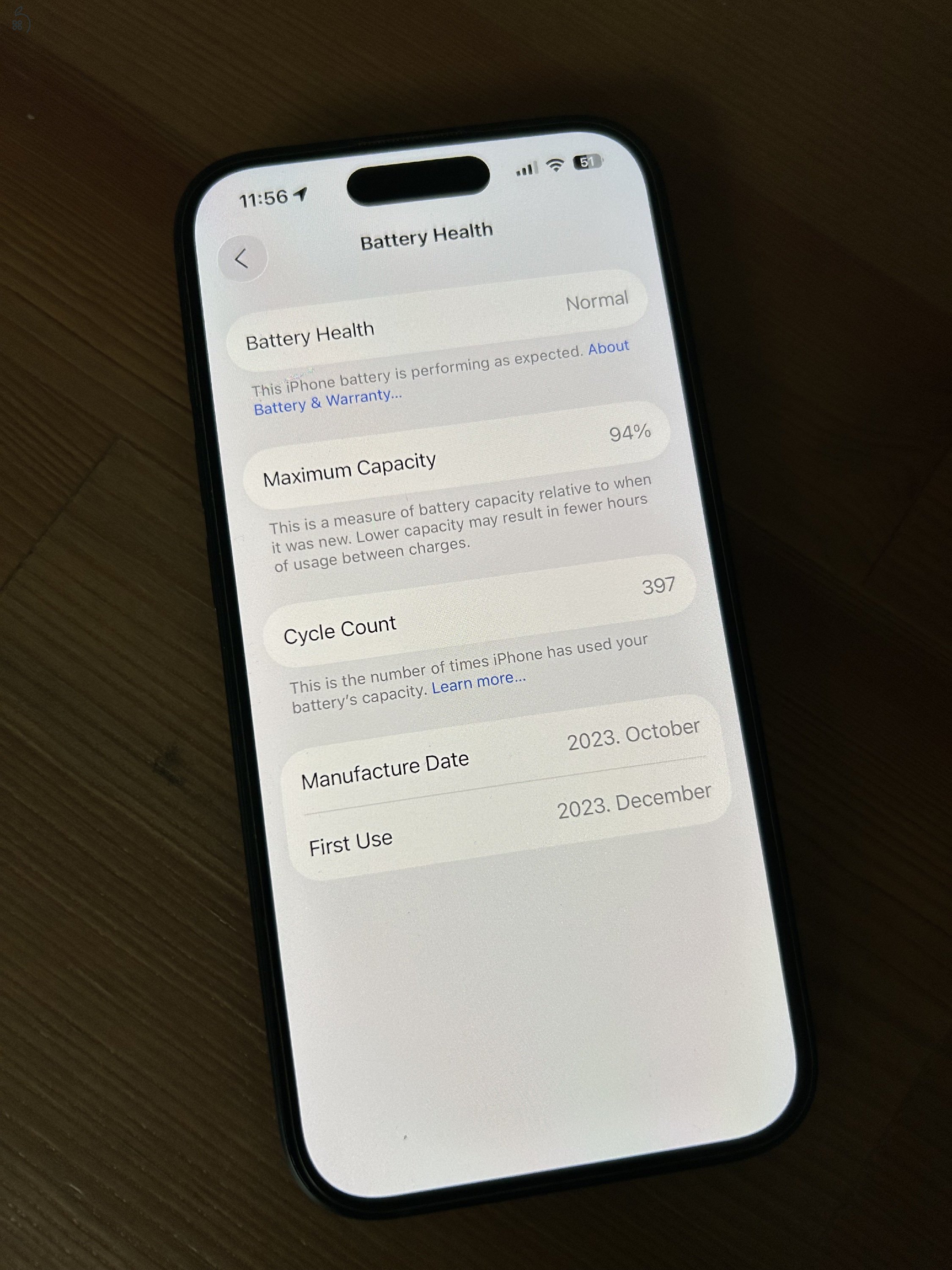 iPhone 15 kiváló állapotú iPhone 15 kiváló állapotú
