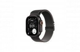 Apple Watch Ultra 3 (MF1Q4QF/A) 49 mm Titán, GPS + Cellular, Milanese szíj - M méret Apple Watch Ultra 3 (MF1Q4QF/A) 49 mm Titán, GPS + Cellular, Milanese szíj - M méret