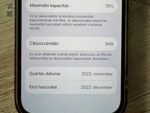 Eladó iPhone 15 256gb Eladó iPhone 15 256gb