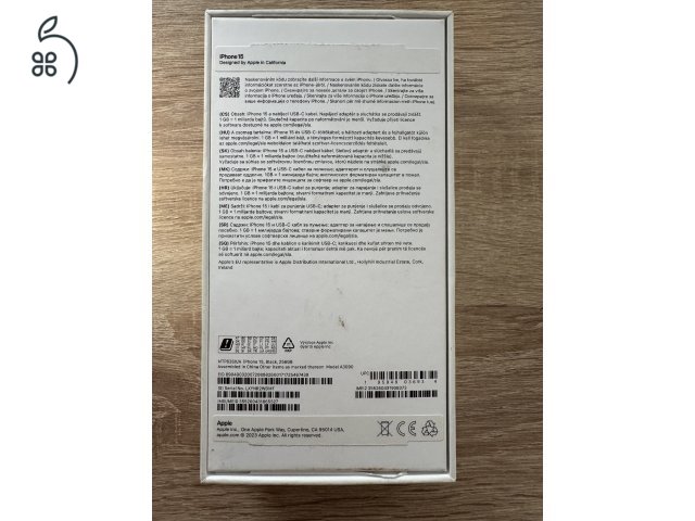 Eladó iPhone 15 256gb Eladó iPhone 15 256gb