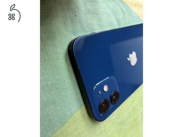 iPhone 12  --   kék  --  64 GB Sérült, szépséghibás.