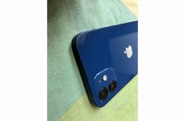 iPhone 12  --   kék  --  64 GB Sérült, szépséghibás.
