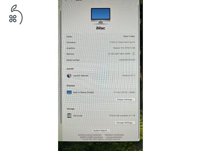 Apple iMac 27 Apple iMac 27