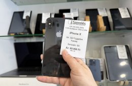 iPhone X 64GB független space grey ÚJ AKKU | GARANCIA (80) iSzerelés.hu