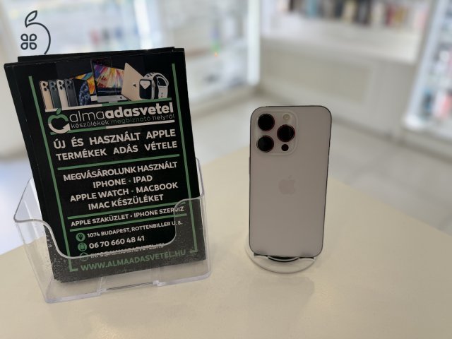 iPhone 14 Pro 128GB Silver Független/1-3 hónap gar./Akku 87%/p4514