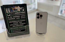 iPhone 14 Pro 128GB Silver Független/1-3 hónap gar./Akku 87%/p4514