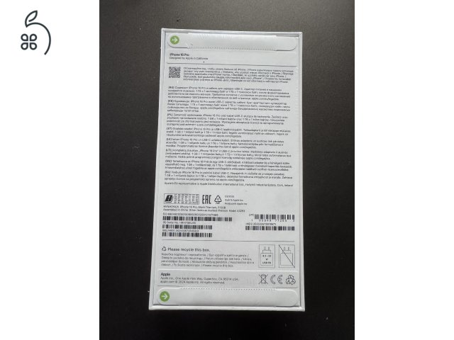 IPHONE 16 pro 512 GB. Bontatlan 