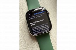 Apple Watch 10 46 mm ezüst acél tokos garanciás