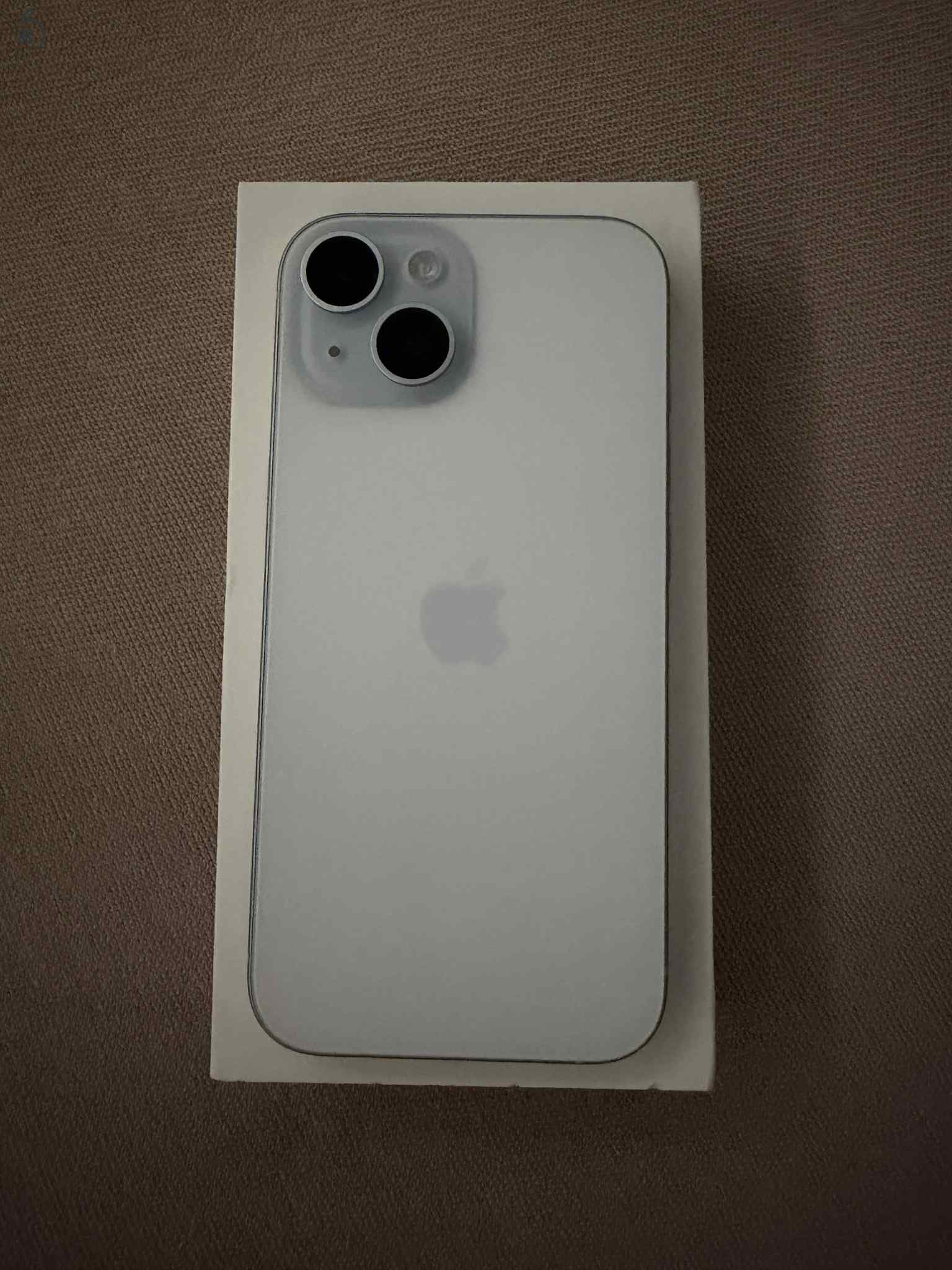 Eladó iPhone 15 128GB kék Eladó iPhone 15 128GB kék