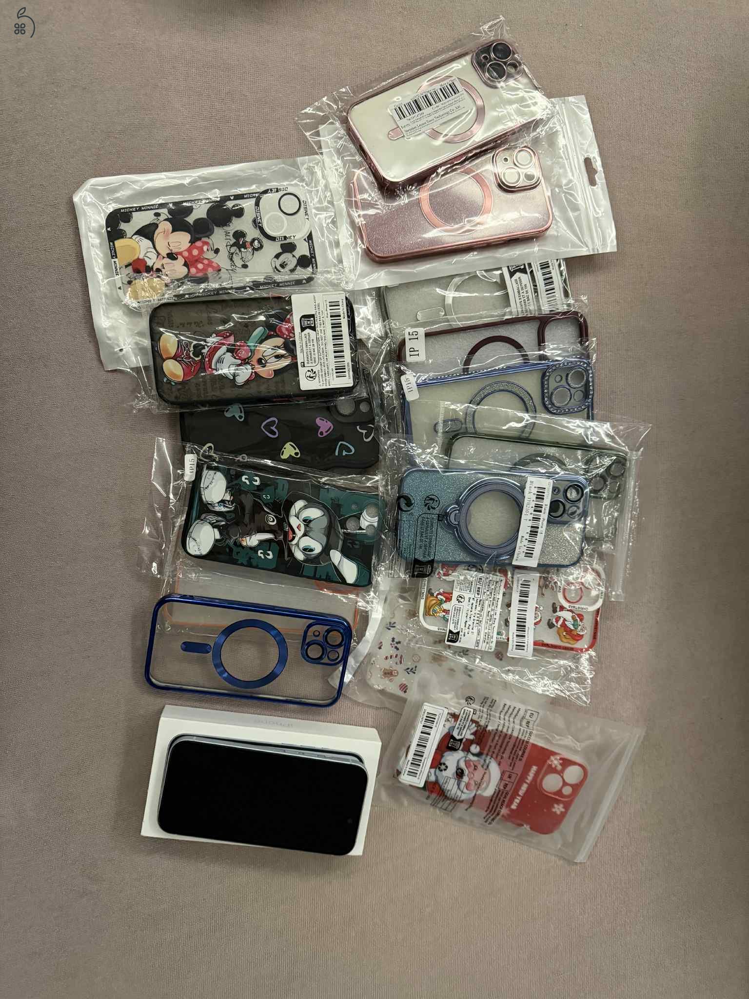 Eladó iPhone 15 128GB kék Eladó iPhone 15 128GB kék
