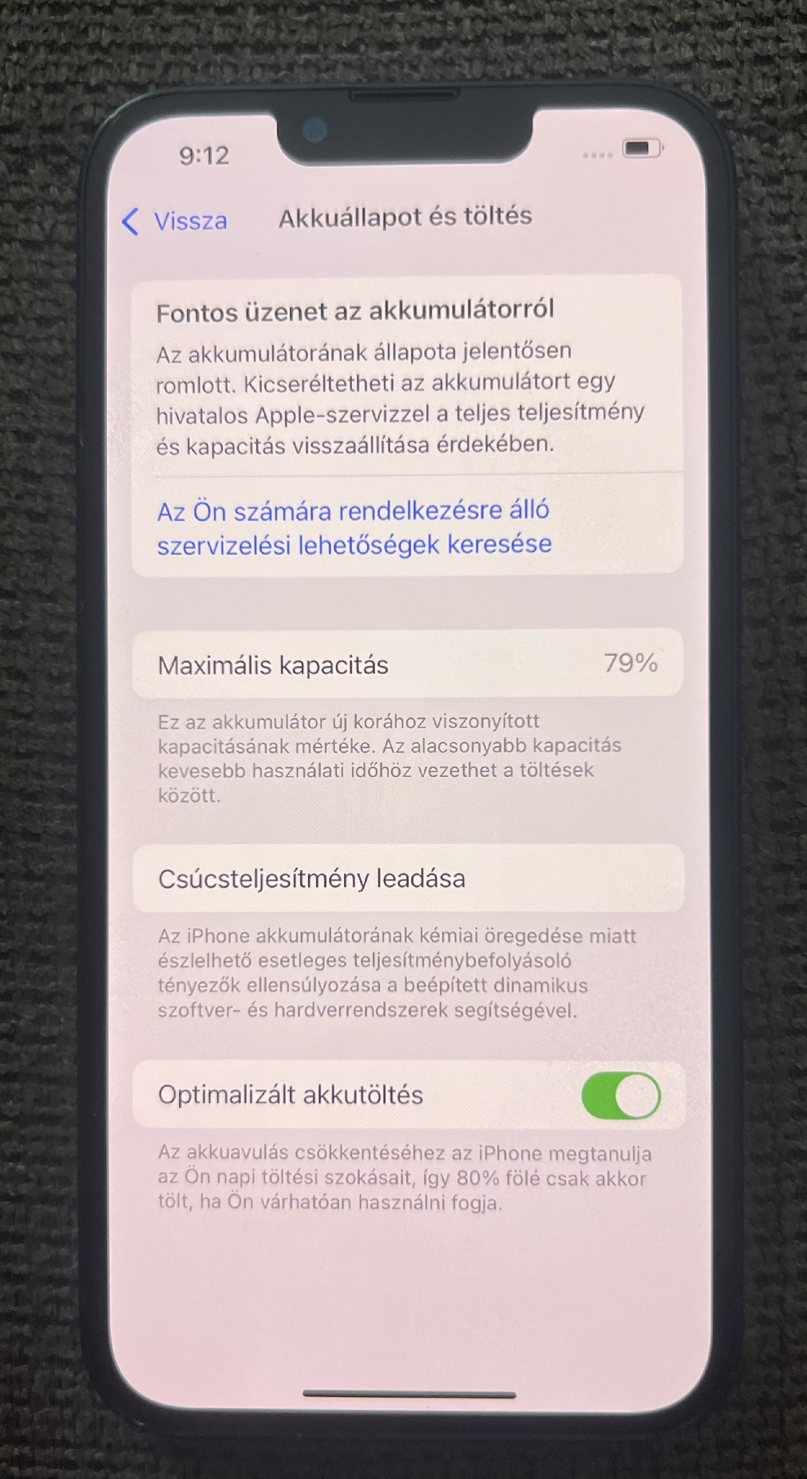 Iphone 13 Midnight, 256 GB