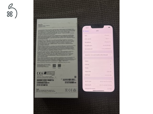 Iphone 13 Midnight, 256 GB