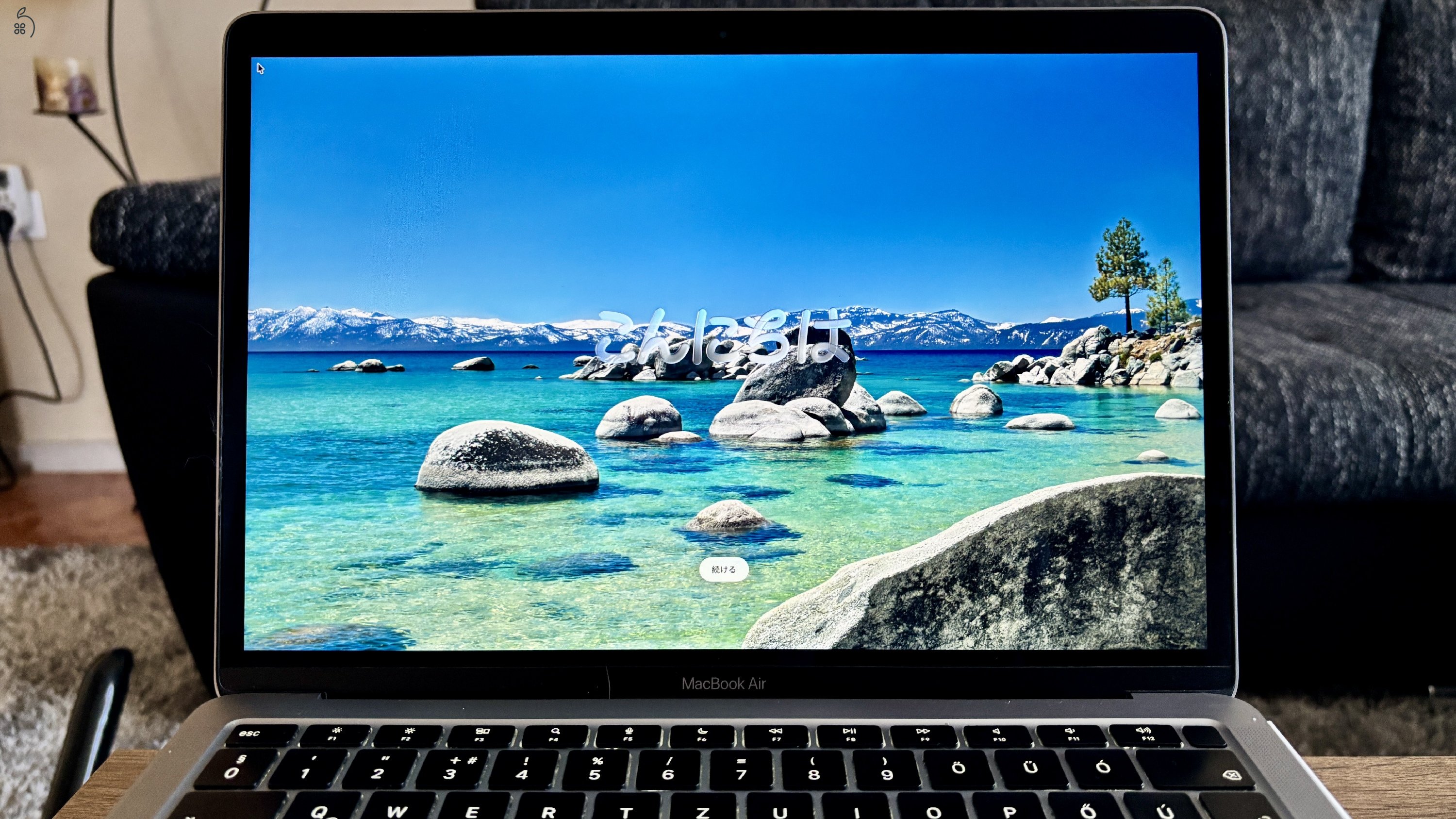 MacBook Air M1 2020 Space Grey 8GB/256GB hibátlan, sérülésmentes 