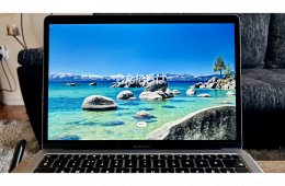 MacBook Air M1 2020 Space Grey 8GB/256GB hibátlan, sérülésmentes 