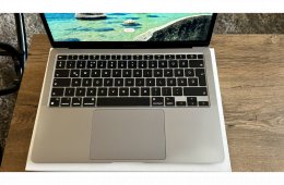 MacBook Air M1 2020 Space Grey 8GB/256GB hibátlan, sérülésmentes 