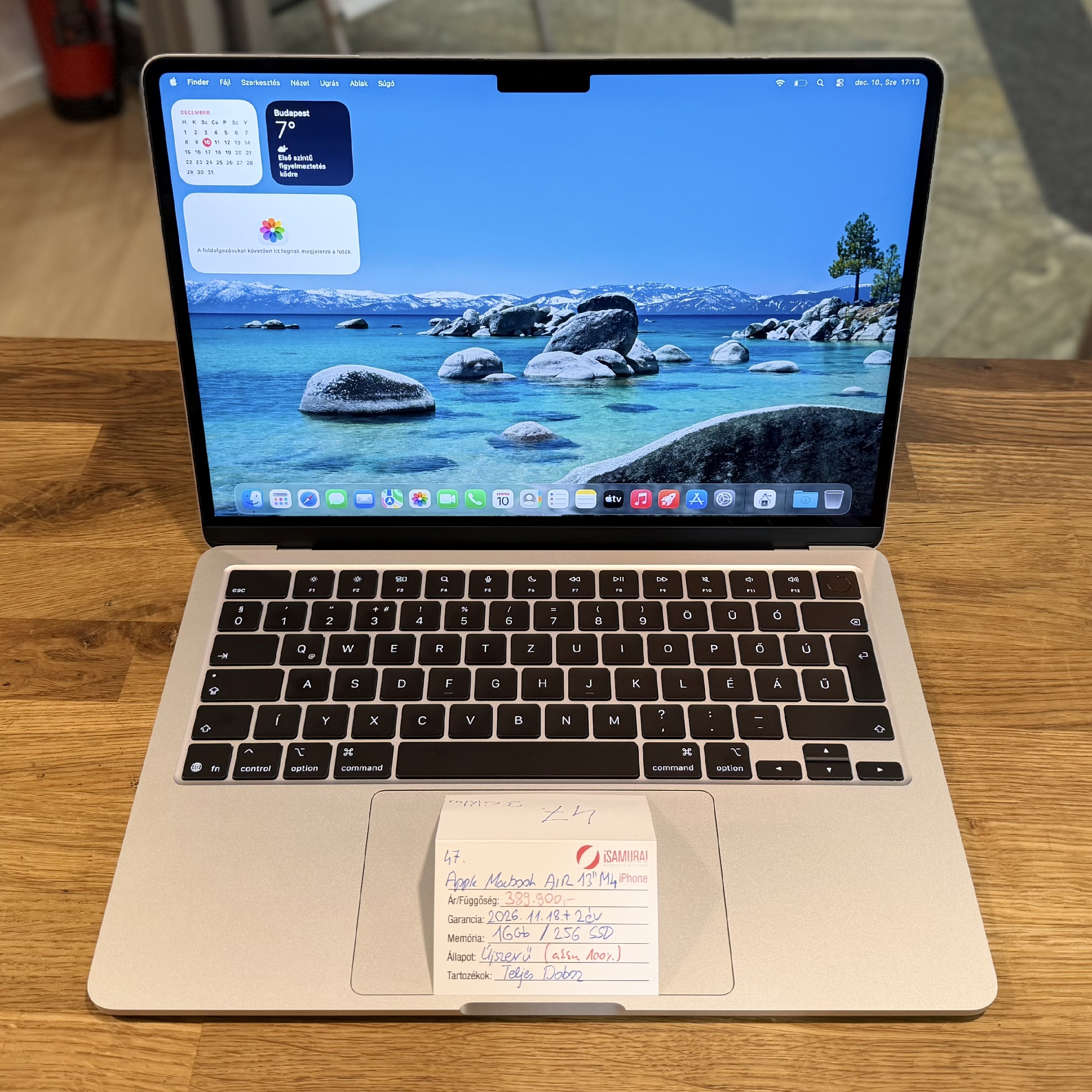 47. Apple MacBook Air 13,6