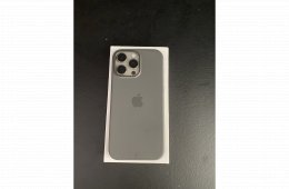 Hibátlan iPhone 16 Pró Max natúr titán 256GB 100% akksi