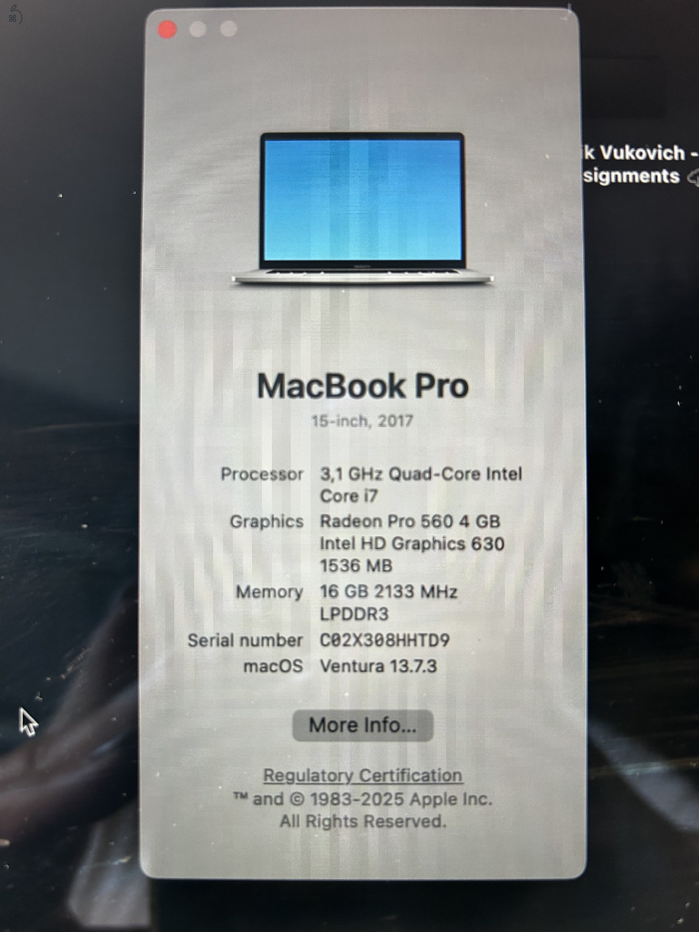 MacBook pro 15