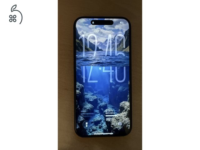 SÜRGŐSEN ELADÓ! iPhone 15 Pro 256GB Titanium Blue független ÚJSZERŰ 85% akksi