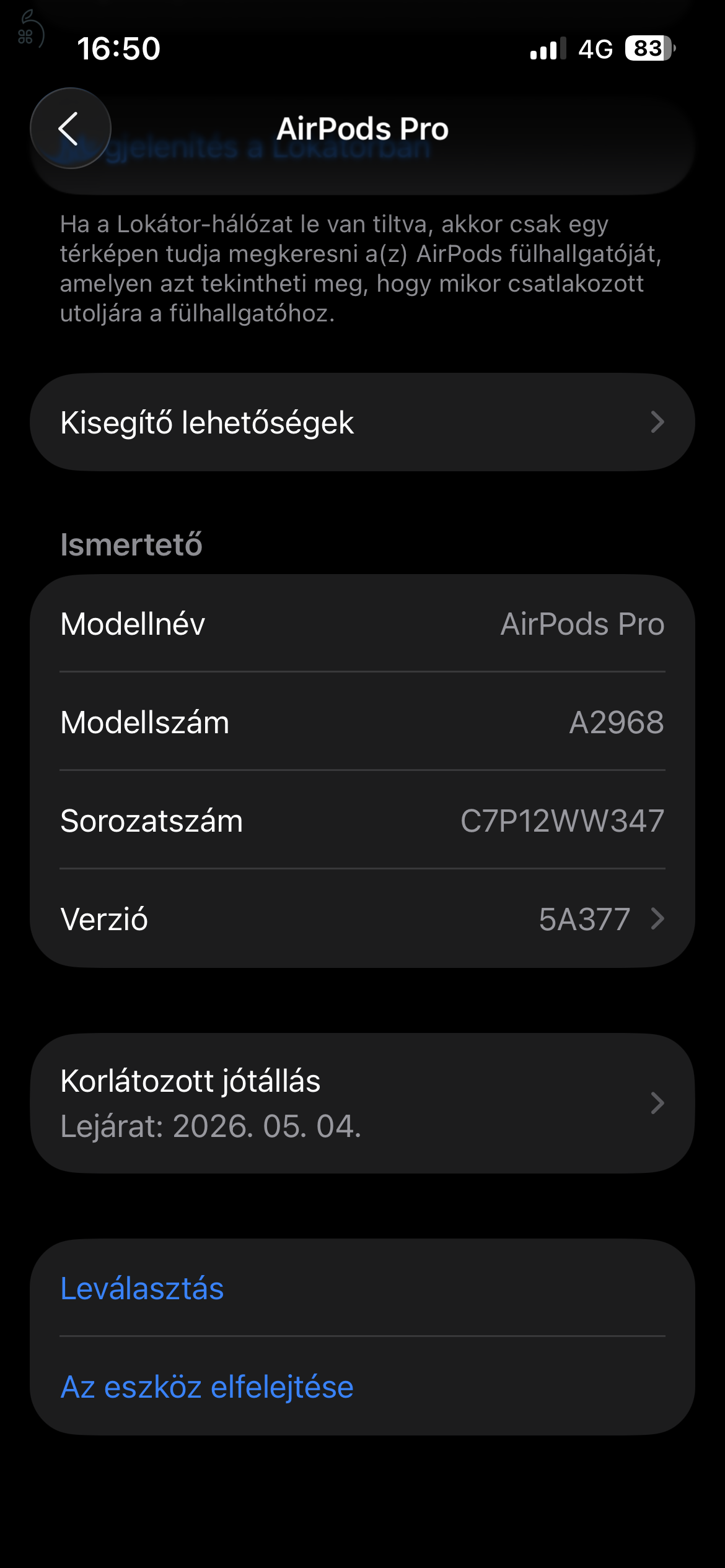 Airpods Pro 2nd Gen utánzat