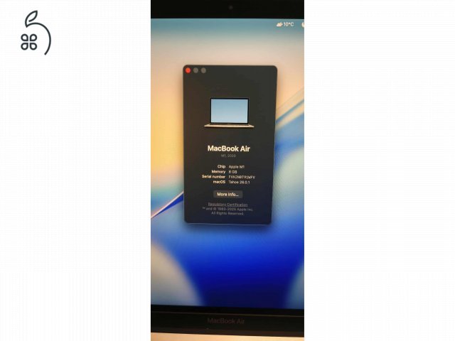 MacBook Air M1 256/8 GB