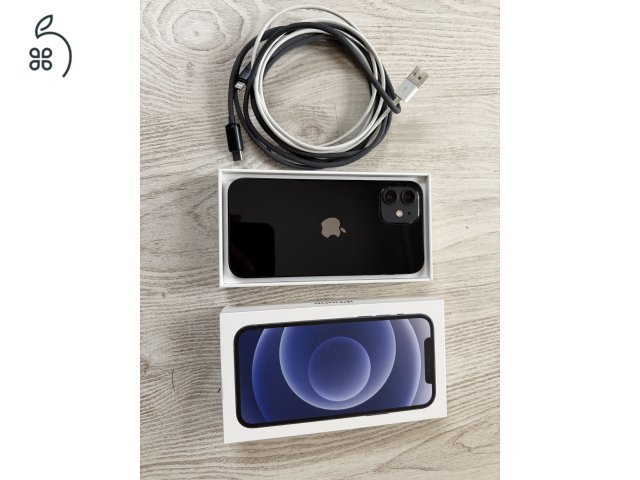 iPhone 12 128GB hibátlan karcmentes tokokkal