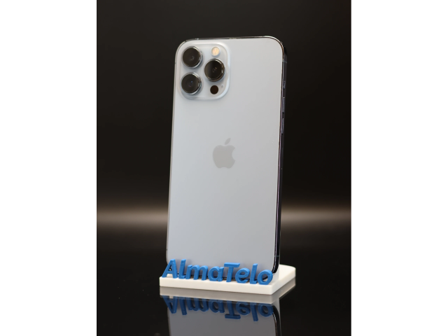 Apple iPhone 13 Pro Max 128 GB Sierra Blue 100% akku - 12 HÓ GARANCIA