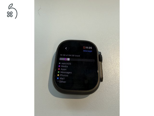 Apple Watch Ultra 2, 100% akksi, tokeletes allapot