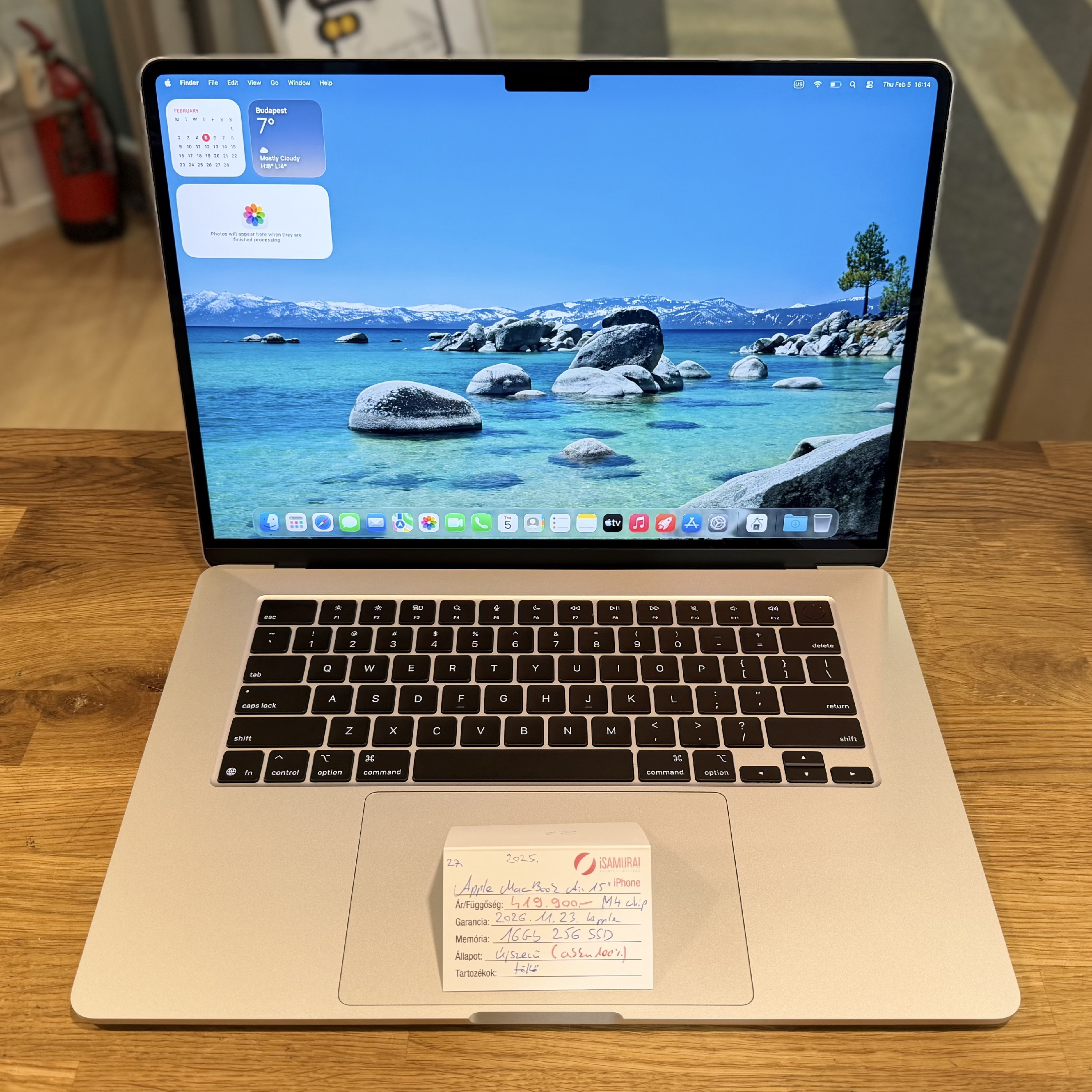 27. Apple MacBook Air 15