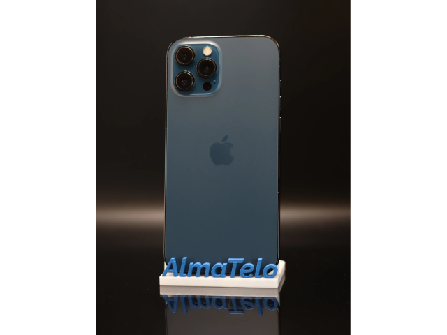 Apple iPhone 12 Pro Max 128 GB Pacific Blue 100% akku - 12 HÓ GARANCIA