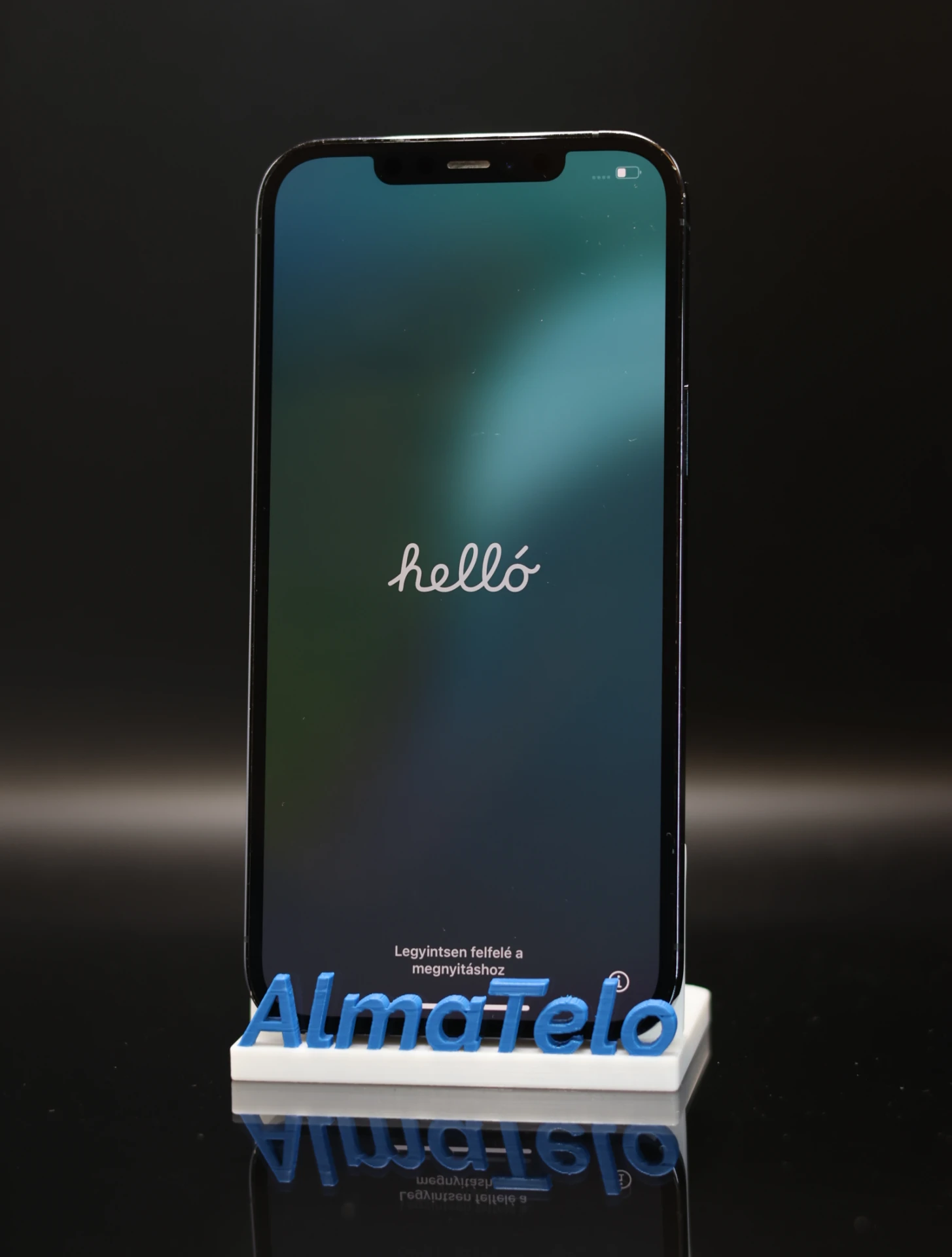 Apple iPhone 12 Pro Max 128 GB Pacific Blue 100% akku - 12 HÓ GARANCIA