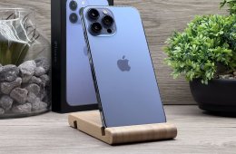 iPhone 13 Pro Max Sierra Blue 128GB 2 ÉV Garanciával Számlával 91% Akku