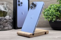 iPhone 13 Pro Max Sierra Blue 128GB 2 ÉV Garanciával Számlával 91% Akku