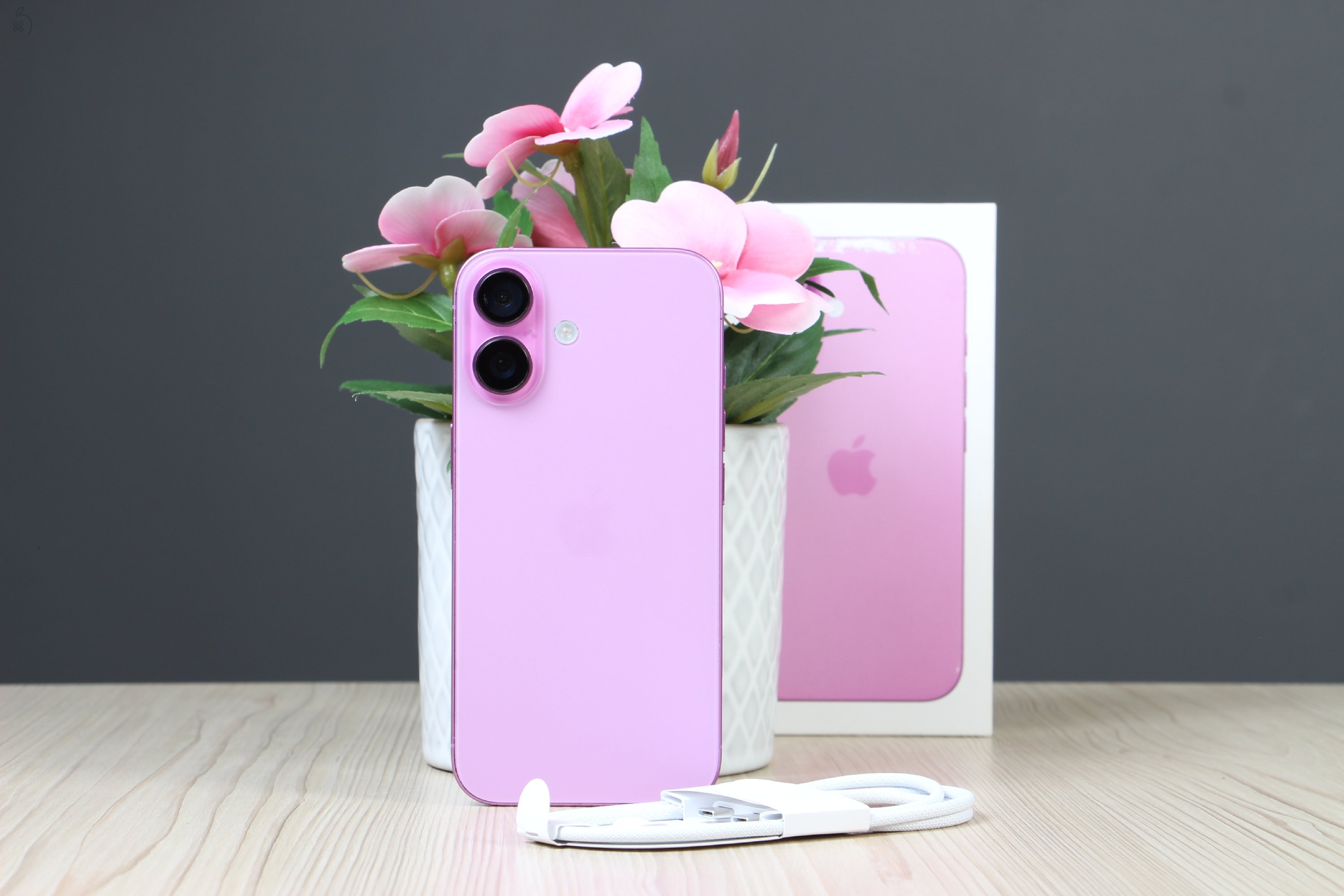 Apple iPhone 16 128GB rózsaszín C+ US-7234
