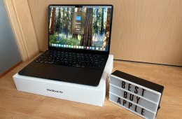 MacBook Air M2 / 8GB / 256GB SSD / Magyar / Midnight / 97% Aksi / Korrekt Áron Eladó