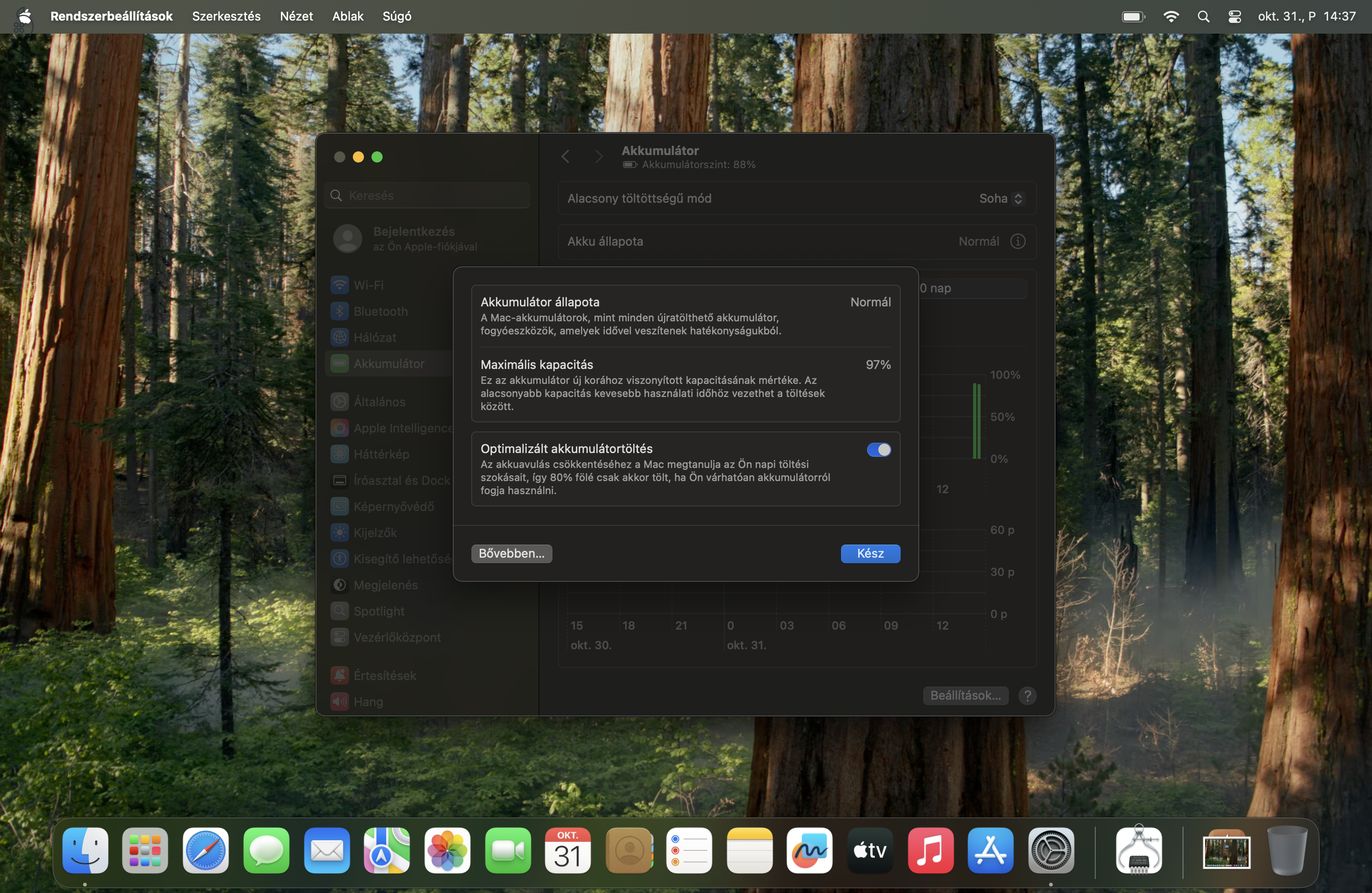 MacBook Air M2 / 8GB / 256GB SSD / Magyar / Midnight / 97% Aksi / Korrekt Áron Eladó
