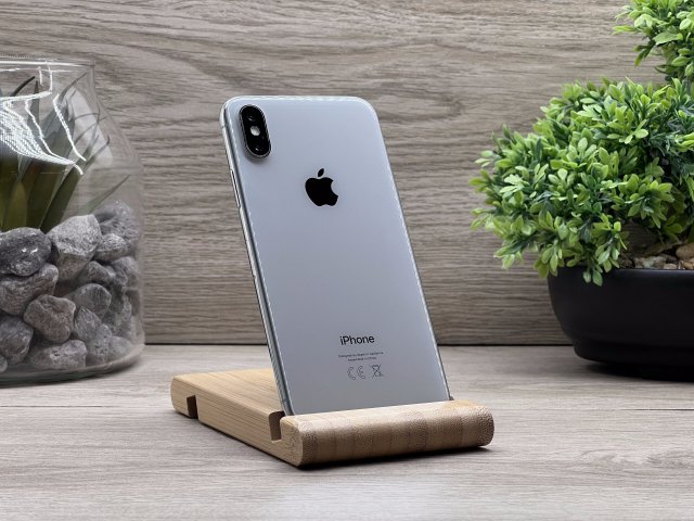 Hibátlan iPhone X Silver 64GB 2 ÉV Garanciával Számlával 100% Akku