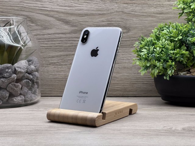 Hibátlan iPhone X Silver 64GB 2 ÉV Garanciával Számlával 100% Akku