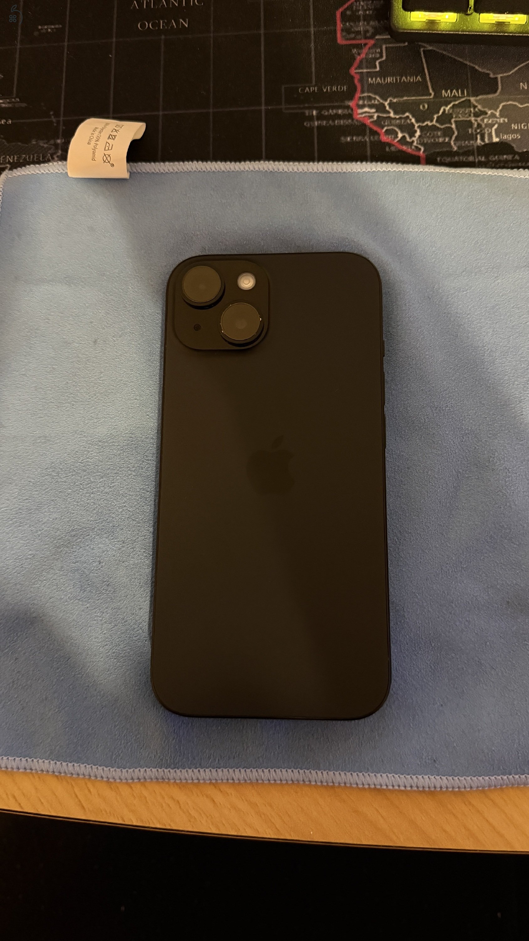 Iphone 15 128GB (fekete) csomagban