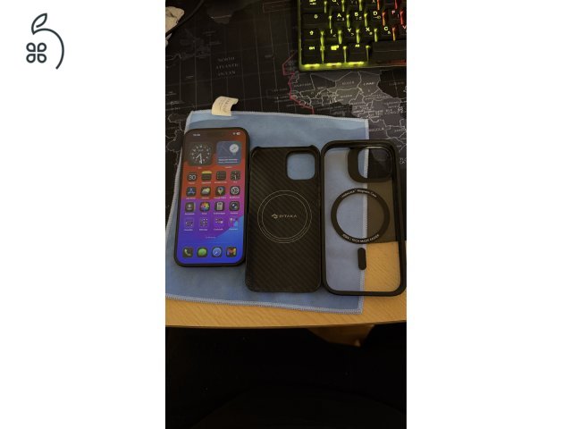 Iphone 15 128GB (fekete) csomagban